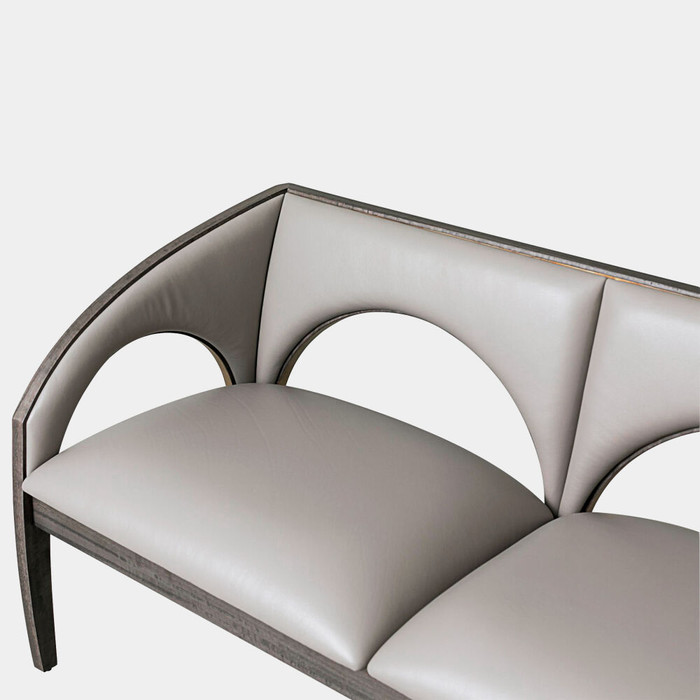 Global Views Arches Bench - Muslin
