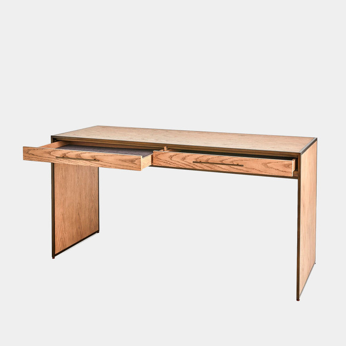 Global Views Mack Desk - Oak