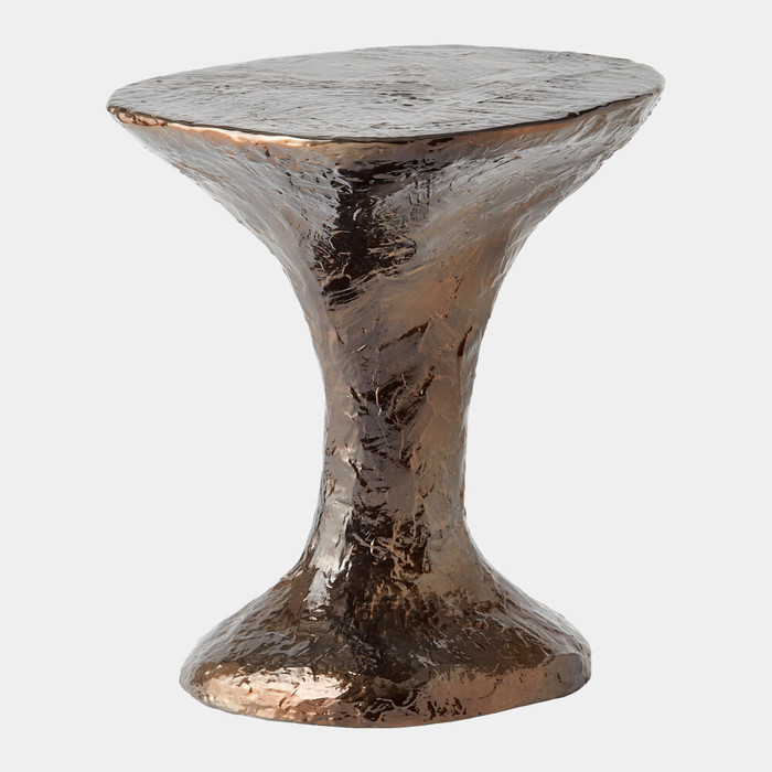 Global Views Primitive Accent Table - Reactive Bronze