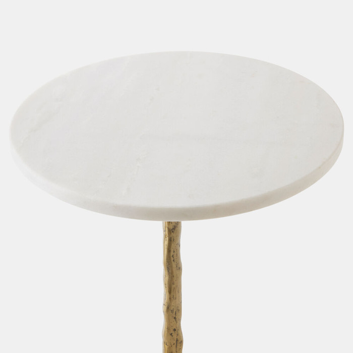 Global Views Lily Pad Table - Brass