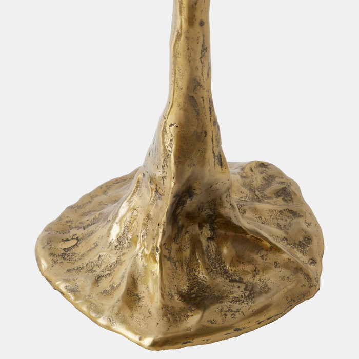 Global Views Lily Pad Table - Brass