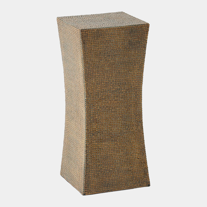 Global Views Lames Table - Aged Brass Tapered