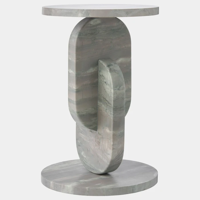 Global Views Link Table - Green Marble