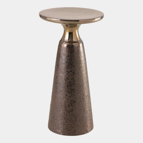Global Views Meteor Taper Table - Bronze