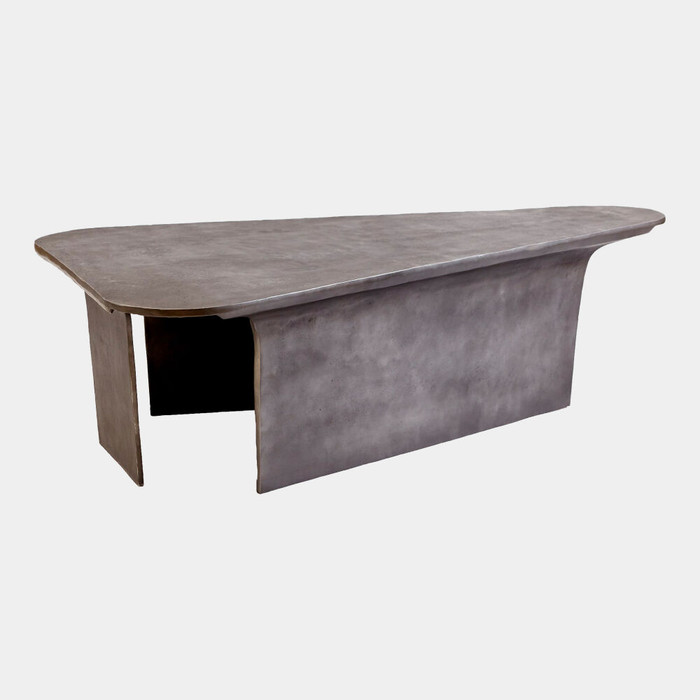 Global Views Sophie Coffee Table - Black Cast Aluminum