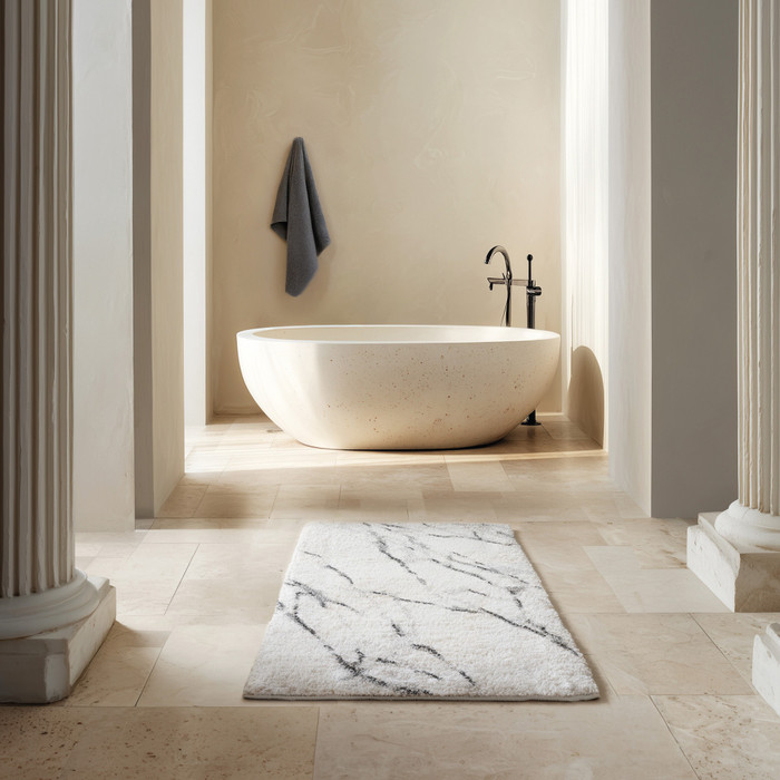 Graccioza Calacatta Bath Rug