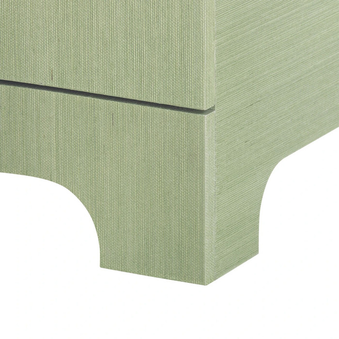 Villa & House Bardot 3-Drawer Side Table Spring Green