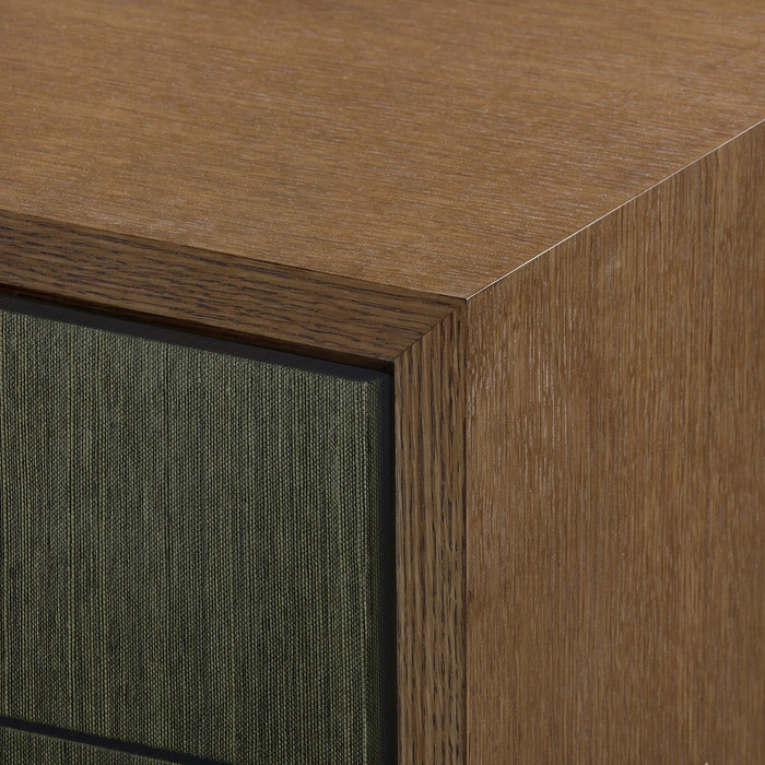 Villa & House Berkeley Large 4-Drawer Dresser Deep Olive