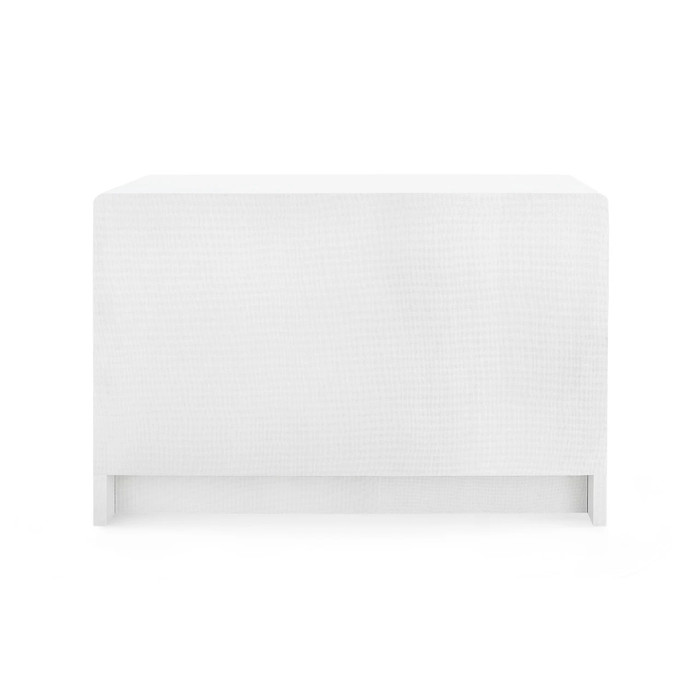 Villa & House Bryant Linen Extra Large 6-Drawer Dresser Chiffon White