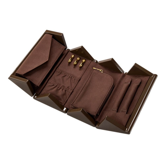 WOLF Marla Aaron Some of the Things Jewelry Box - Chocolate