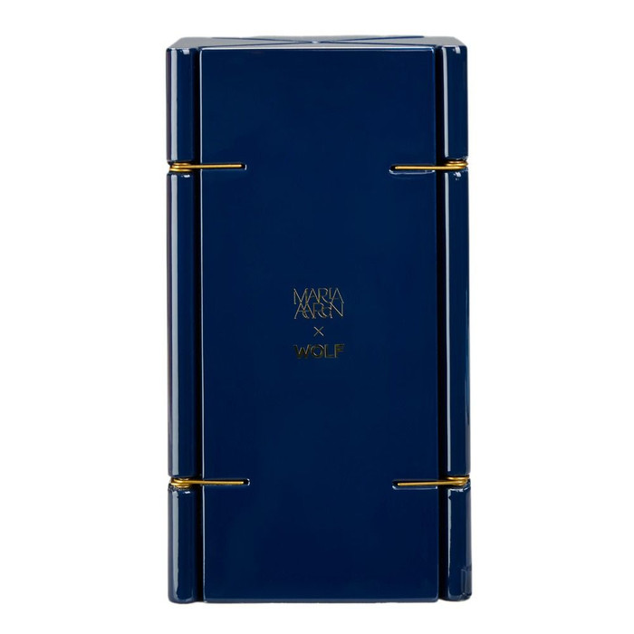 WOLF Marla Aaron Some of the Things Jewelry Box - Navy