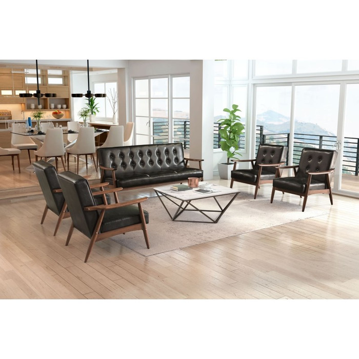 Zuo Modern - Tintern Coffee Table White & Antique Bronze