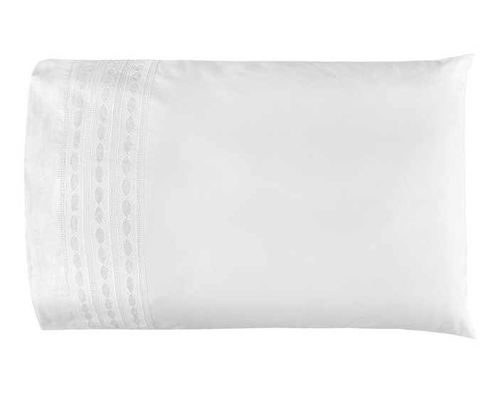 Sylvia Pair of King Pillowcases by Bovi