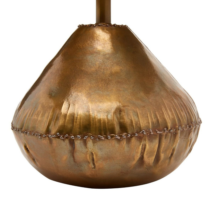 Villa & House - Penny Lamp with Shade, Antique Brass