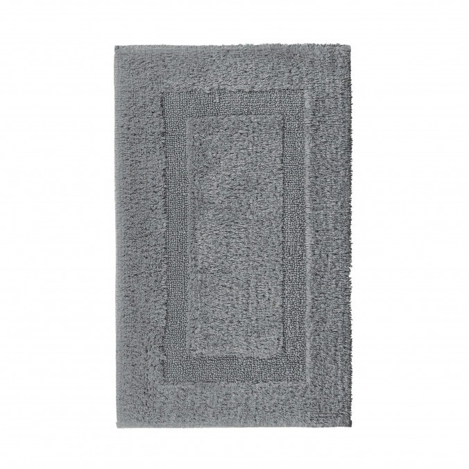 Graccioza Classic Bath Rug in Steel