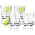 Tritan Double Old Fashioned Glasses 12Oz (Set Of 4) : Sports Variety  With Name