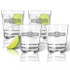 Tritan Double Old Fashioned Glasses 12Oz (Set Of 4): Sports Food Drink Banner