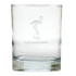 Personalized Flamingo Old Fashioned - Set Of 6 Glass