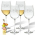 Icon Picker Personalized Wine Stemware - Set Of 4 (Glass)(Common Sayings)