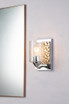 Bocage 1 Light Wall Sconce in Silver and Gold