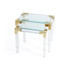 Set of Two Johanson Acrylic Tables