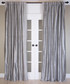 Pure Silk Solid Dupioni Curtain Silver Frost