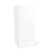 27.75 Inch Glossy White Fiberglass Square Pillar