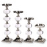 Set Of 4 Pillar Candleholders