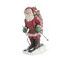 25.5 Inch Vintage Resin Santa Skiing