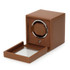 Wolf 1834 - Cub Single Watch Winder With Cover in Cognac (461127)