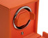 WOLF CUB SINGLE WATCH WINDER WITH COVER ORANGE