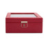 Wolf 1834 - Palermo 6 Piece Watch Box in Red (213872)