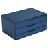 WOLF SOPHIA JEWELRY BOX W/ DRAWERS INDIGO