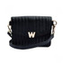 WOLF MIMI MINI BAG WITH WRISTLET & LANYARD BLACK