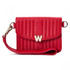 WOLF MIMI MINI BAG WITH WRISTLET & LANYARD RED