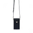 WOLF MIMI PHONE CASE WITH WRISTLET & LANYARD BLACK