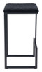 Zuo Modern Element Barstool Black