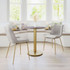 Zuo Modern Alto Bistro Table Brown & Gold