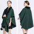 Tourance Bella Shawl Poncho in Hunter Green