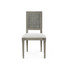 Annette Side Chair, Soft Gray