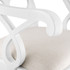 Loop Armchair, Eggshell White