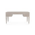Morris Desk, Taupe Gray and Nickel