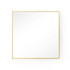 Clarence Large Mirror, Polished Brass 