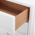 Fairfax 3-Drawer Side Table, Vanilla