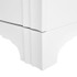 Flanders 3-Drawer Side Table, White Pearl 