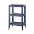 Isadora Side Table, Navy Blue