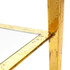Kimberly Side Table - Gold Leaf
