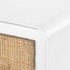 Malmo 2-Drawer Side Table, Eggshell White