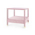 Pascal 1-Drawer Side Table, Raspberry Shimmer