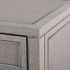 Paulina 3-Drawer Side Table, Soft Gray